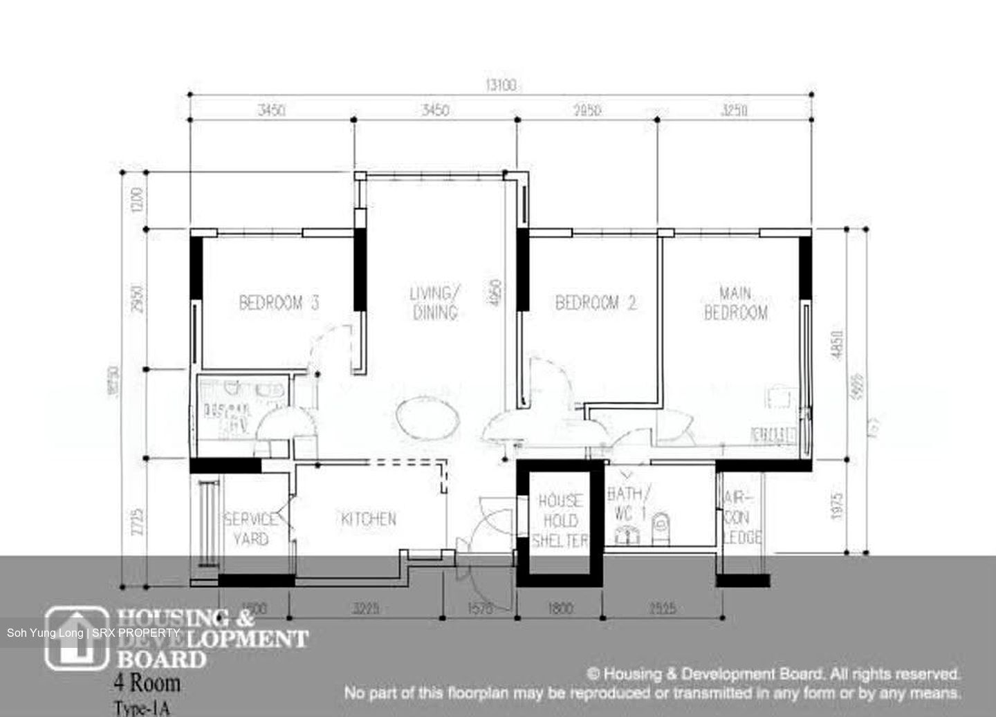 Blk 115A Alkaff Lakeview (Toa Payoh), HDB 4 Rooms #626440221